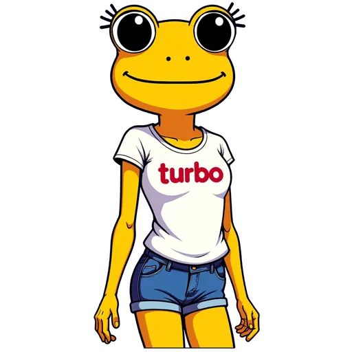 👩‍🔧 Стикер «TURBO TOADS» для Telegram
