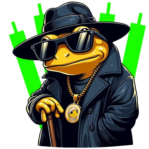 🟢 Стикер «TURBO TOADS» для Telegram