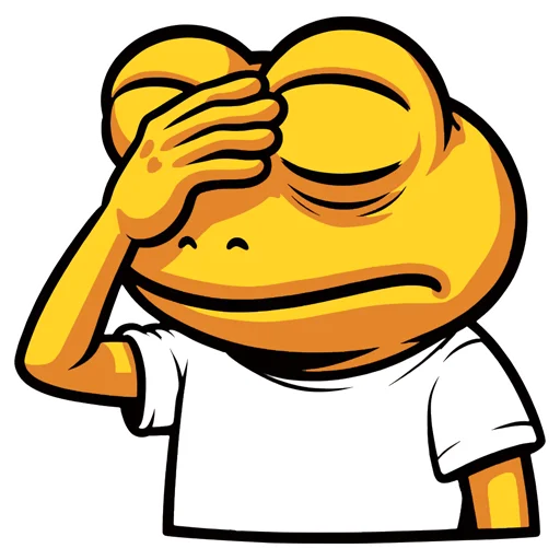 🤦‍♂️ Стикер «TURBO TOADS» для Telegram