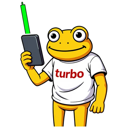 💹 Стикер «TURBO TOADS» для Telegram
