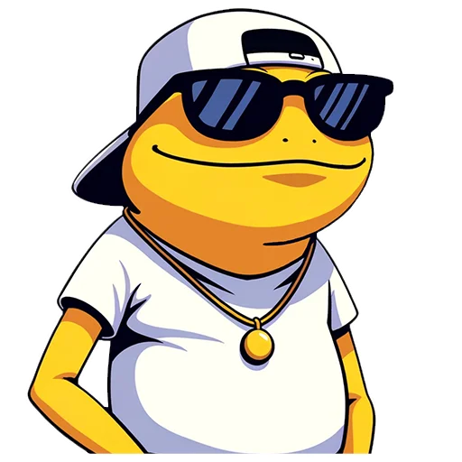 🕶 Стикер «TURBO TOADS» для Telegram