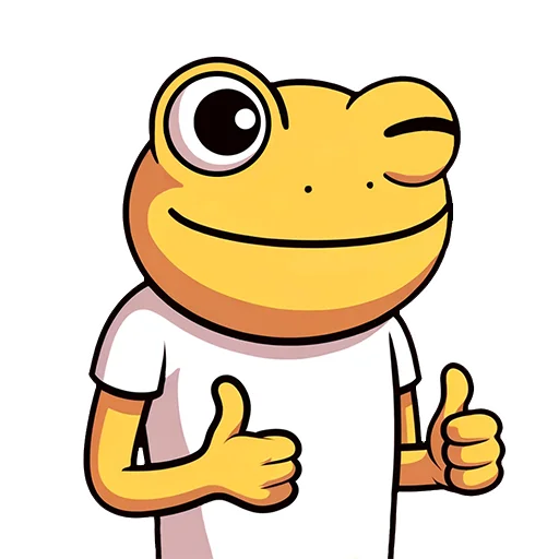👍 Стикер «TURBO TOADS» для Telegram