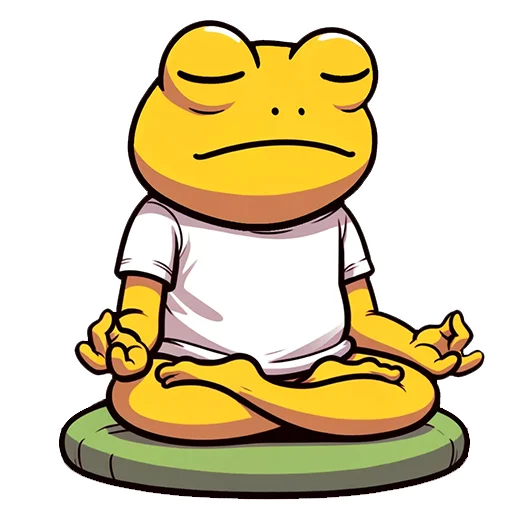🧘‍♀️ Стикер «TURBO TOADS» для Telegram