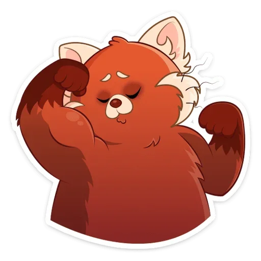 💪 Стикер «Я краснею» для Telegram