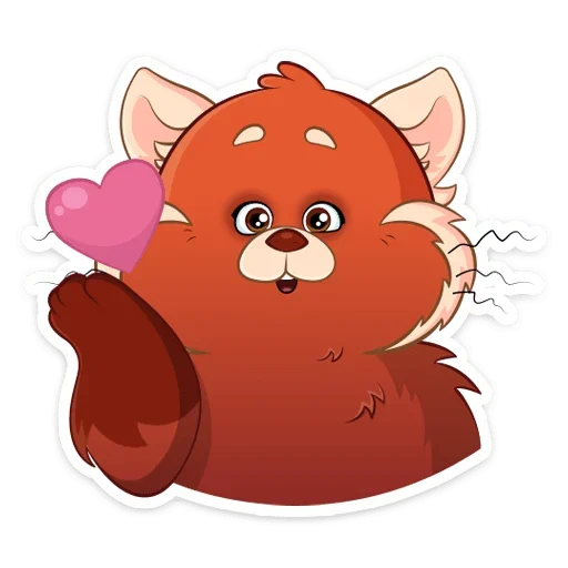 😘 Стикер «Я краснею» для Telegram