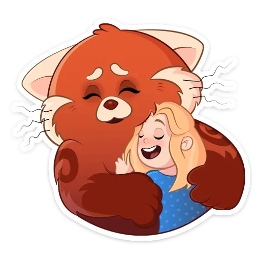 🤗 Стикер «Я краснею» для Telegram