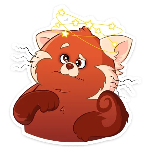 😵‍💫 Стикер «Я краснею» для Telegram