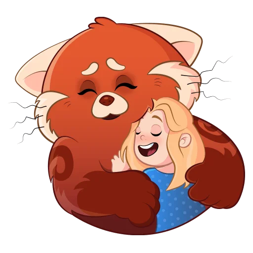 🤗 Стикер «Я краснею Без Текста» для Telegram