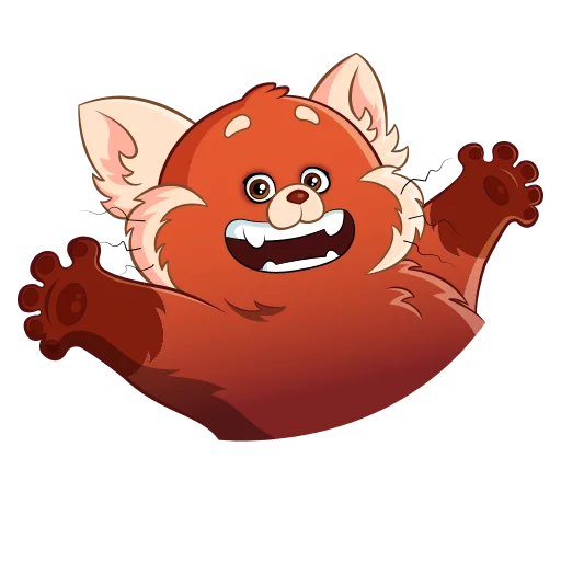 🤗 Стикер «Я краснею Без Текста» для Telegram