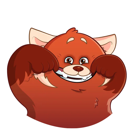 😄 Стикер «Я краснею Без Текста» для Telegram