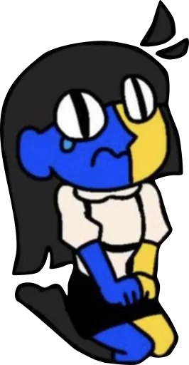 😭 Стикер «Ena sticker pack» для Telegram