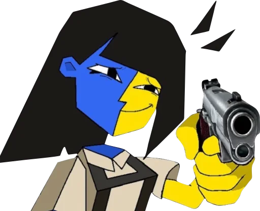 🔫 Стикер «Ena sticker pack» для Telegram