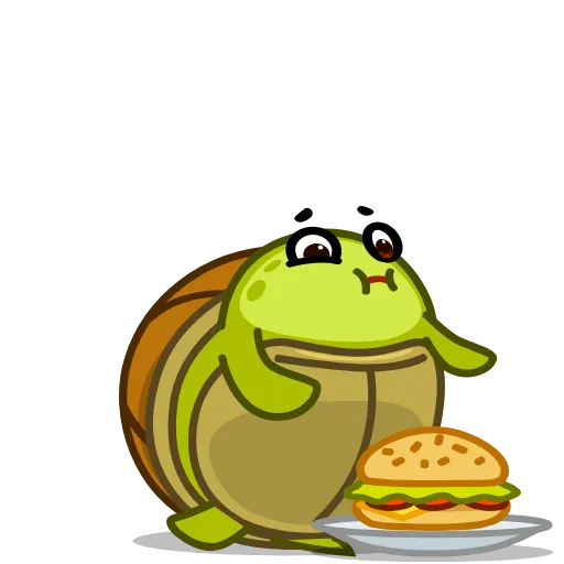 🤤 Стикер «Donnie Turtle» для Telegram