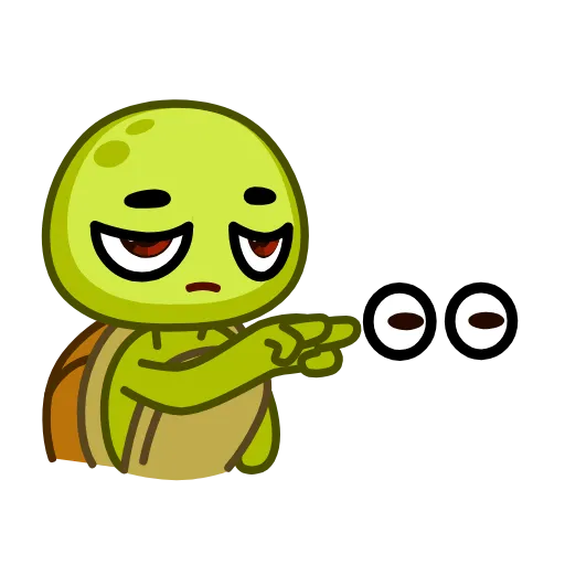 😒 Стикер «Donnie Turtle» для Telegram