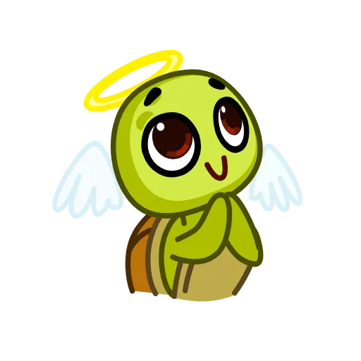 😇 Стикер «Donnie Turtle» для Telegram