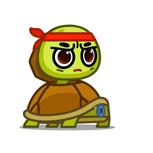 😐 Стикер «Donnie Turtle» для Telegram