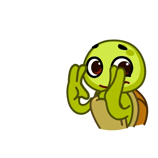 🫶 Стикер «Donnie Turtle» для Telegram