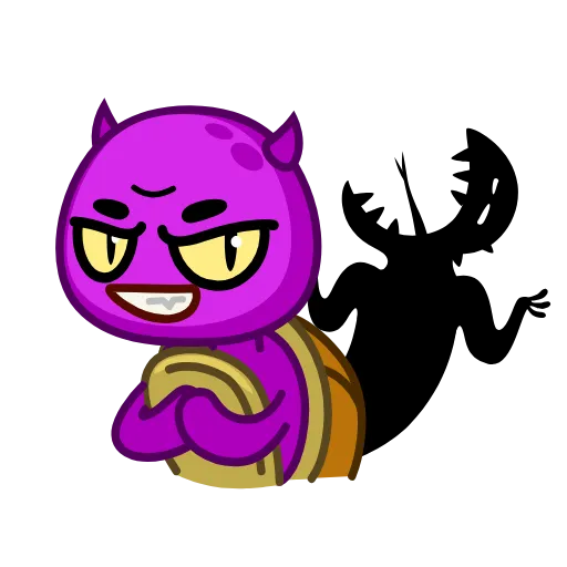 😈 Стикер «Donnie Turtle» для Telegram