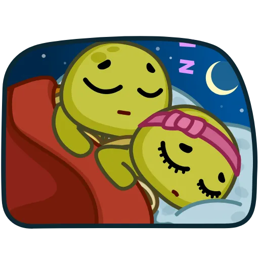 😴 Стикер «Donnie Turtle» для Telegram