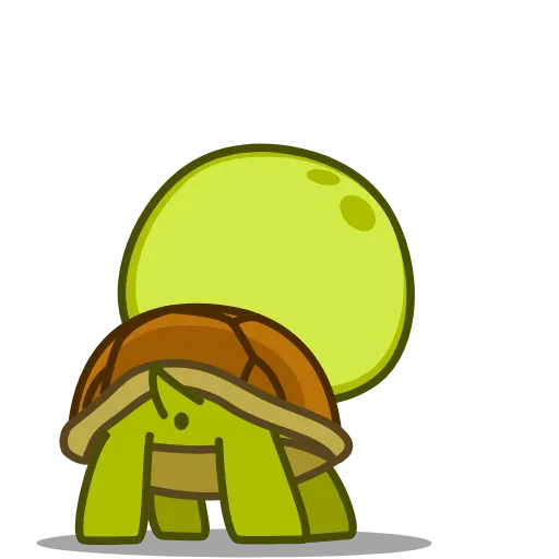 😒 Стикер «Donnie Turtle» для Telegram