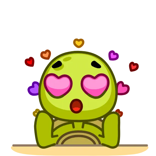 😍 Стикер «Donnie Turtle» для Telegram