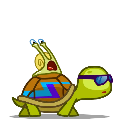 😎 Стикер «Donnie Turtle» для Telegram