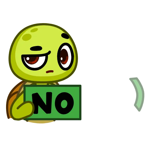 🤨 Стикер «Donnie Turtle» для Telegram