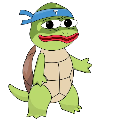 Стикерпак Turtle для Telegram