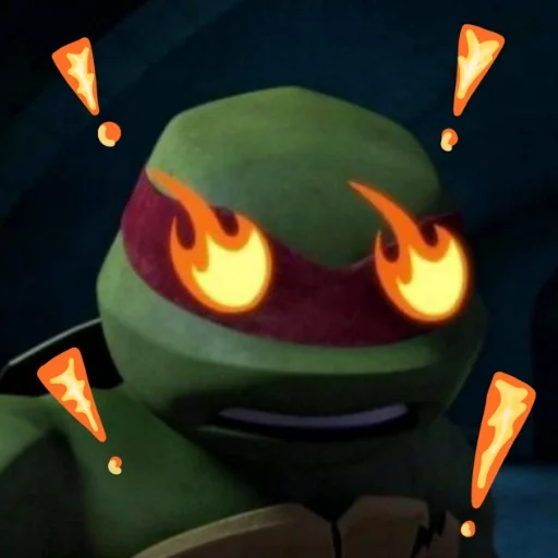 😡 Стикер «Turtles 2012 new» для Telegram