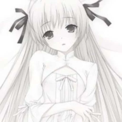 🤍 Стикер «Kasugano Sora» для Telegram