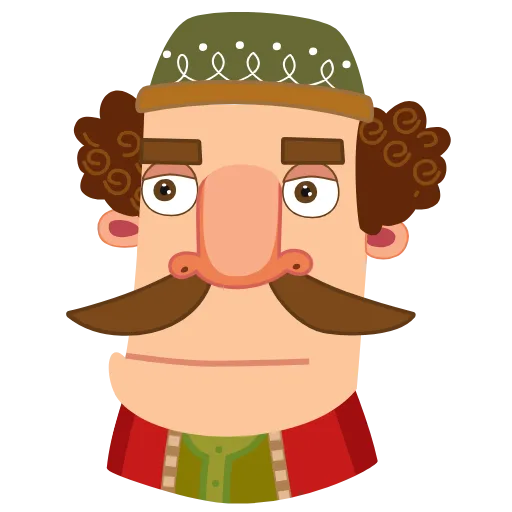 😐 Стикер «Tutio Baghal» для Telegram