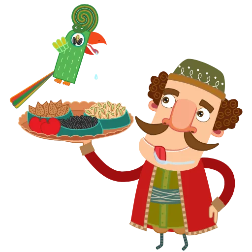 😋 Стикер «Tutio Baghal» для Telegram