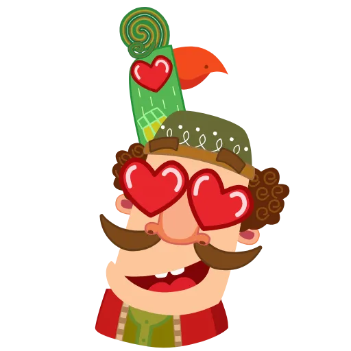 😍 Стикер «Tutio Baghal» для Telegram