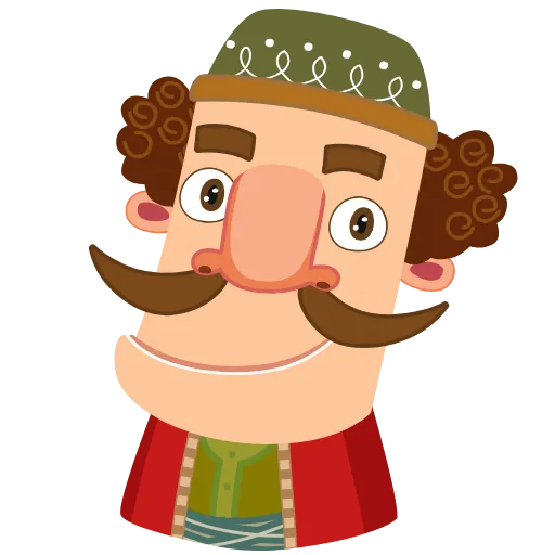 😊 Стикер «Tutio Baghal» для Telegram