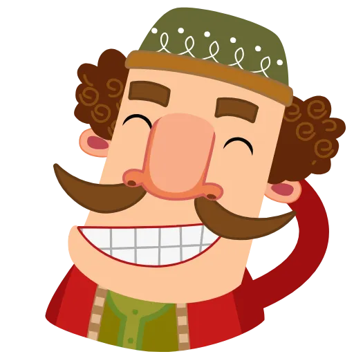 😬 Стикер «Tutio Baghal» для Telegram