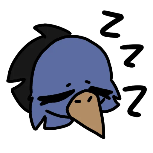 😴 Стикер «Голубь гей» для Telegram