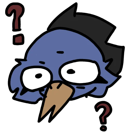 ❓ Стикер «Голубь гей» для Telegram