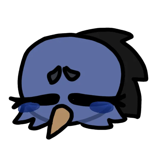 😢 Стикер «Голубь гей» для Telegram