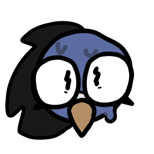 😨 Стикер «Голубь гей» для Telegram