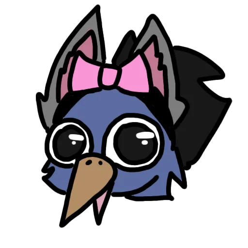 🐺 Стикер «Голубь гей» для Telegram