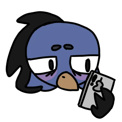 📱 Стикер «Голубь гей» для Telegram