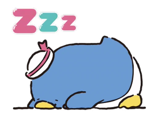 😴 Стикер «Tuxedosam» для Telegram
