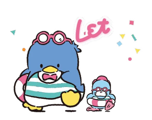⛱️ Стикер «Tuxedosam» для Telegram