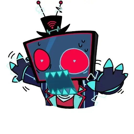 👍 Стикер «TV - Head» для Telegram