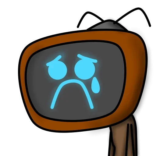 🧐 Стикер «Tv everywhere» для Telegram