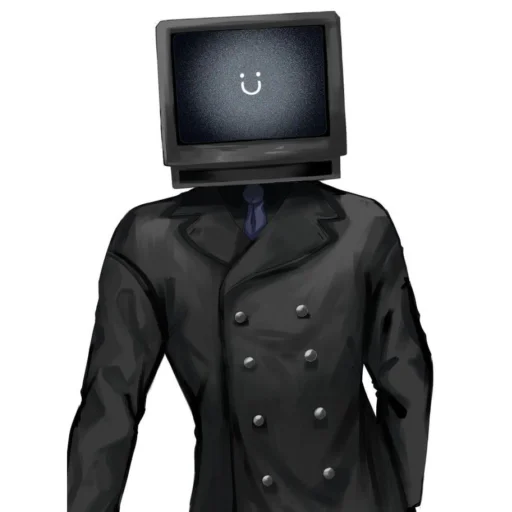 Стикерпак TV man для Telegram