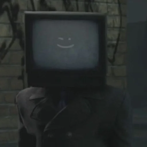 😉 Стикер «TV man» для Telegram