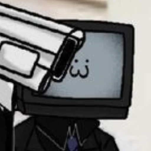 😙 Стикер «TV man» для Telegram
