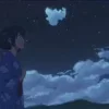 Стикер 16 Твоё имя - аниме эмоджи&nbsp;Kimi no Na wa