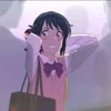 Стикер 8 Твоё имя - аниме эмоджи&nbsp;Kimi no Na wa